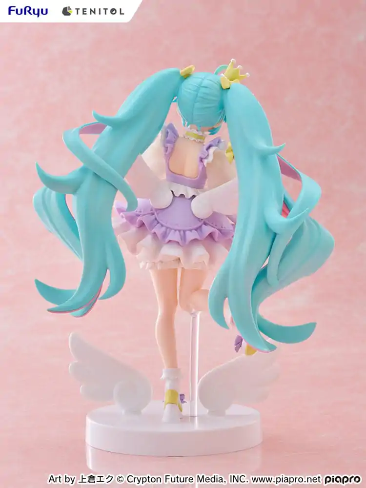 Hatsune Miku Tenitol Statuetă din PVC Hatsune Miku Yumekawa Princess Lavender Ver. 21 cm poza produsului