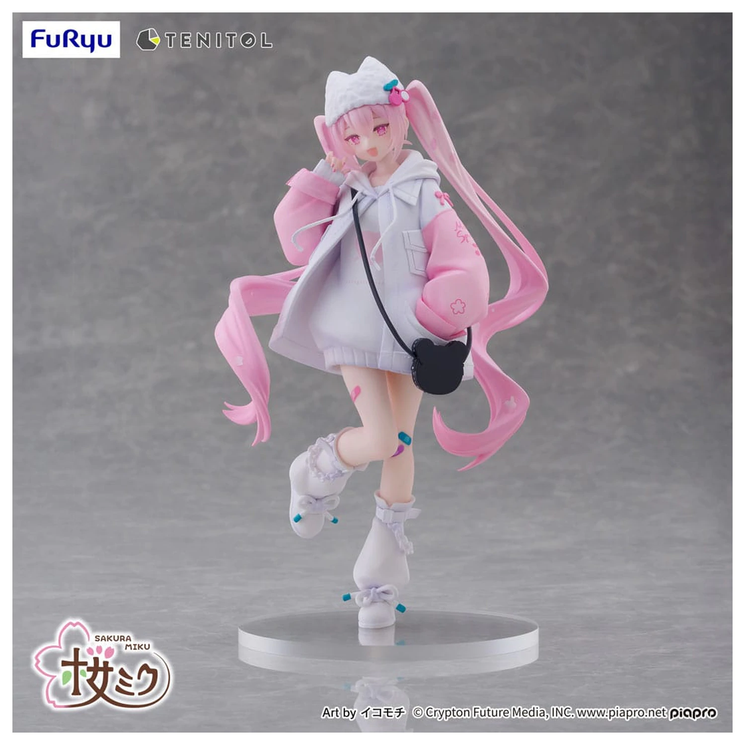 Hatsune Miku Tenitol Statuie din PVC Sakura Miku Cool style [petit] 19 cm poza produsului