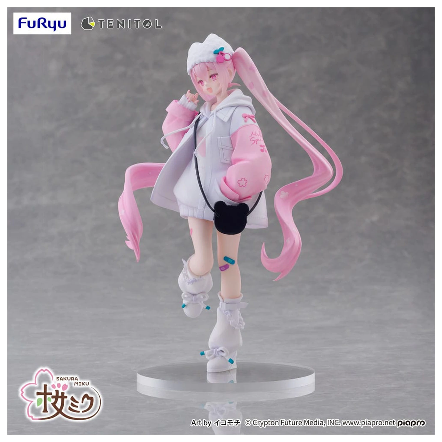 Hatsune Miku Tenitol Statuie din PVC Sakura Miku Cool style [petit] 19 cm poza produsului