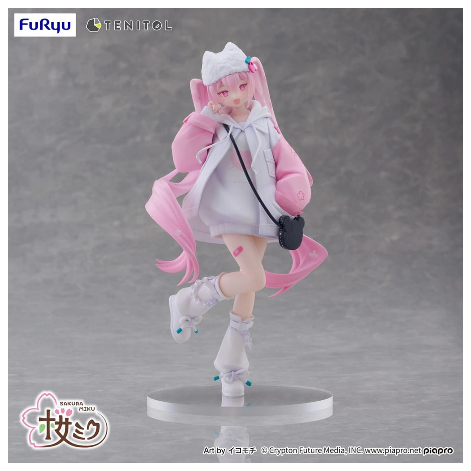 Hatsune Miku Tenitol Statuie din PVC Sakura Miku Cool style [petit] 19 cm poza produsului