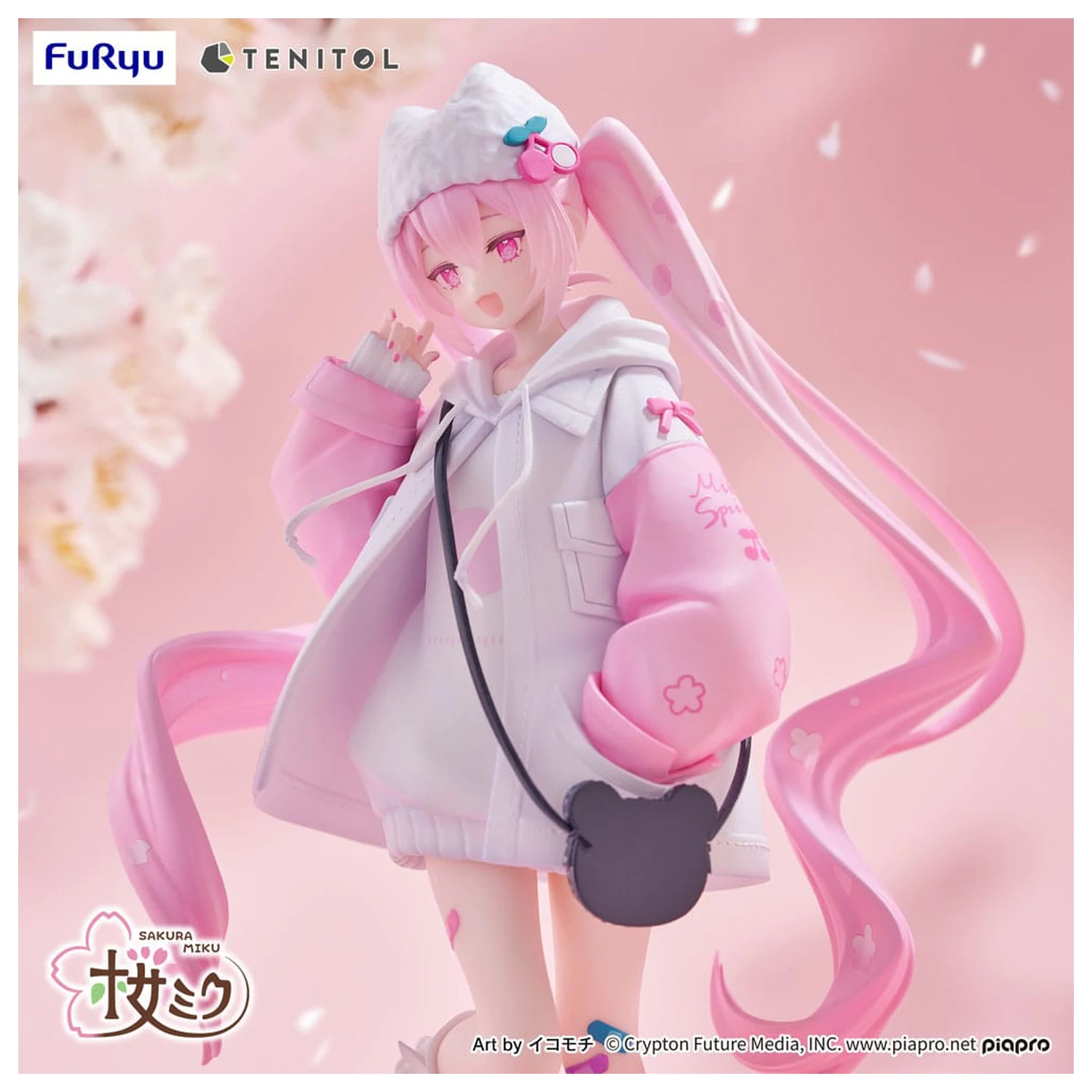 Hatsune Miku Tenitol Statuie din PVC Sakura Miku Cool style [petit] 19 cm poza produsului