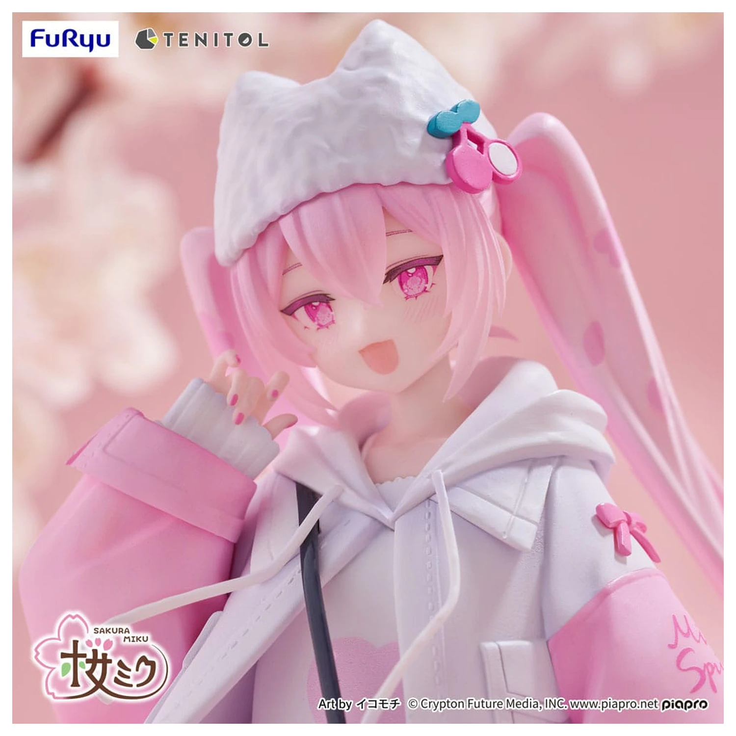 Hatsune Miku Tenitol Statuie din PVC Sakura Miku Cool style [petit] 19 cm poza produsului