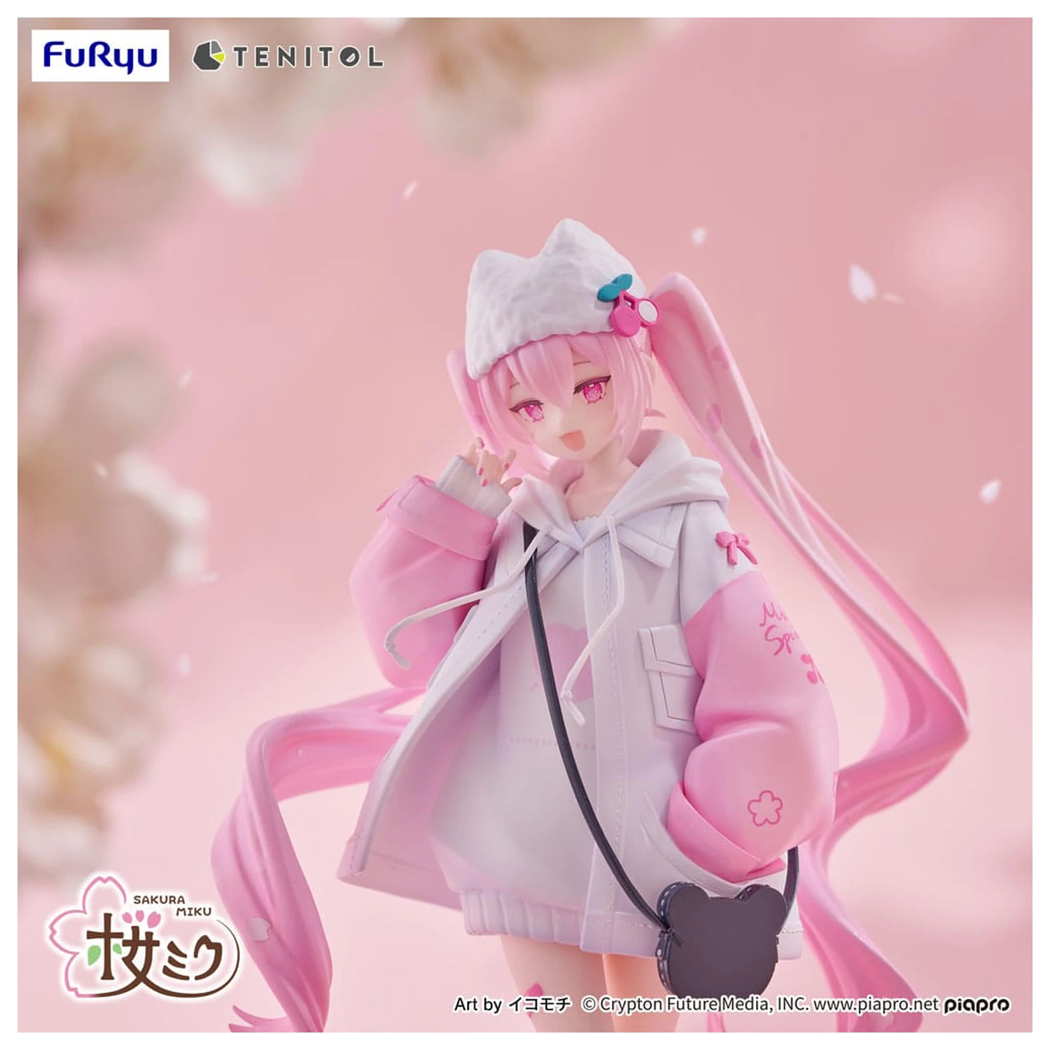 Hatsune Miku Tenitol Statuie din PVC Sakura Miku Cool style [petit] 19 cm poza produsului
