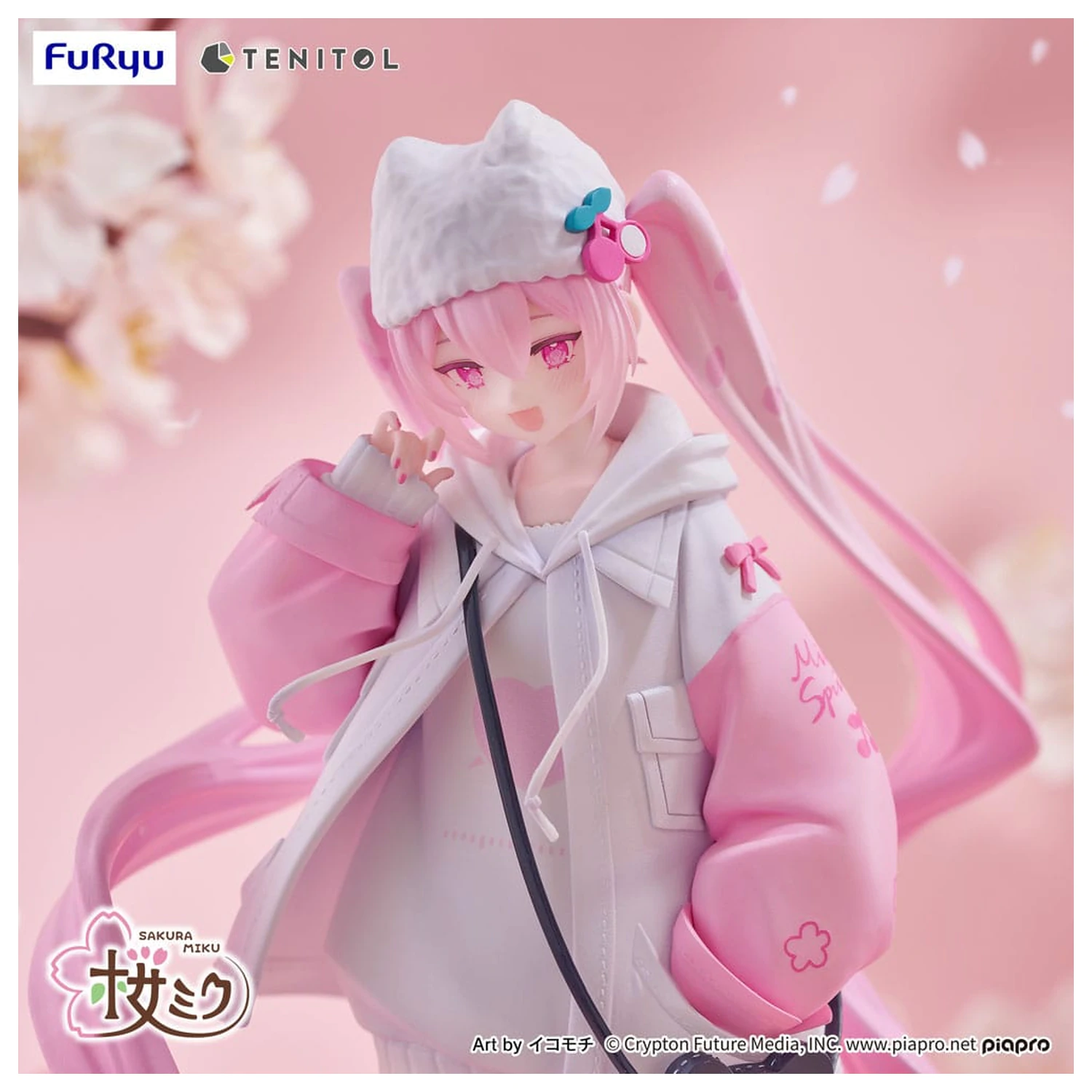 Hatsune Miku Tenitol Statuie din PVC Sakura Miku Cool style [petit] 19 cm poza produsului