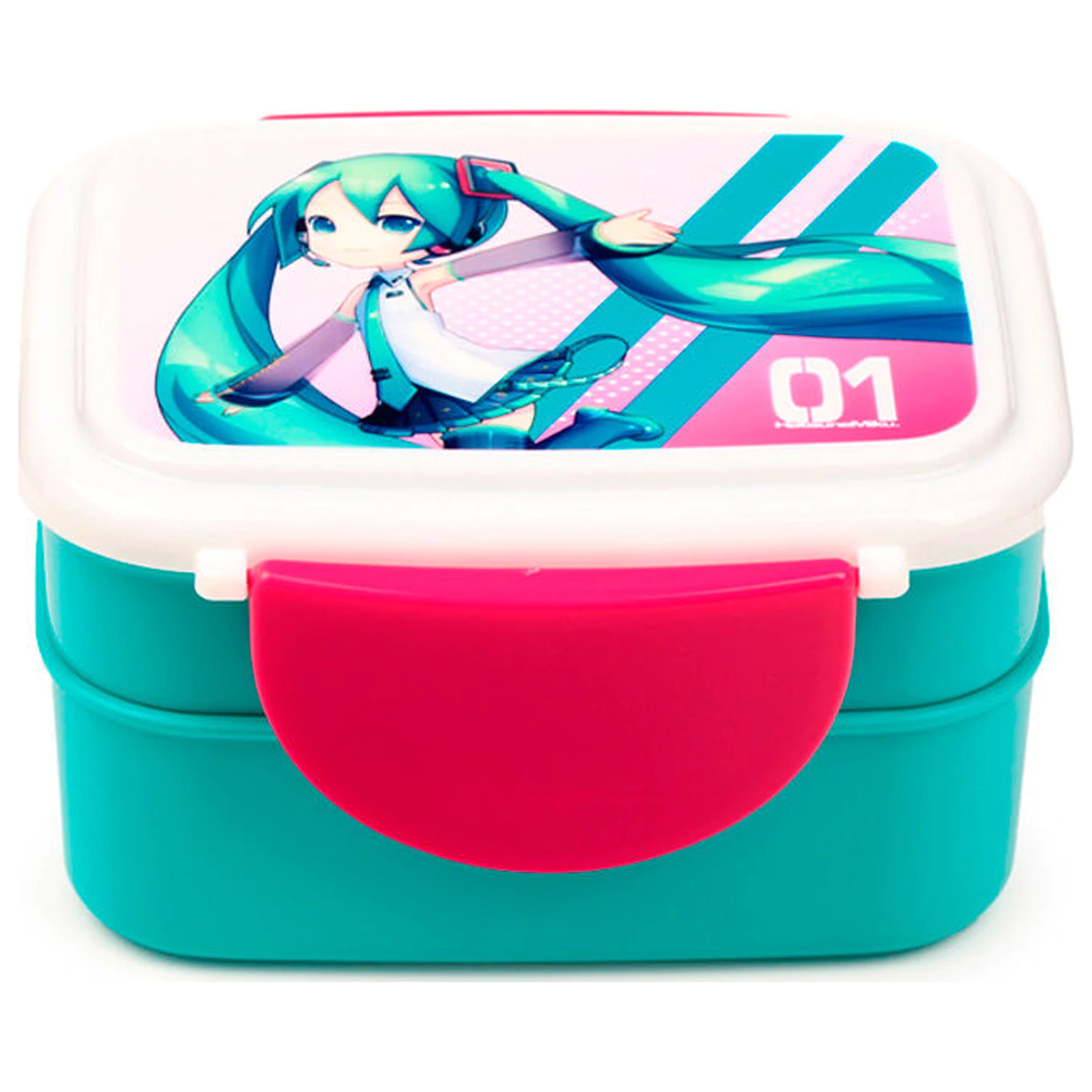 Hatsune Miku cutie de pranz si tacamuri poza produsului