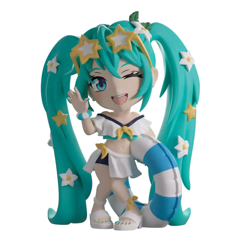 Hatsune Miku Figurina Vinil Summer Style Miku 12 cm poza produsului