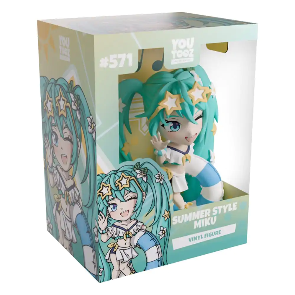 Hatsune Miku Figurina Vinil Summer Style Miku 12 cm poza produsului