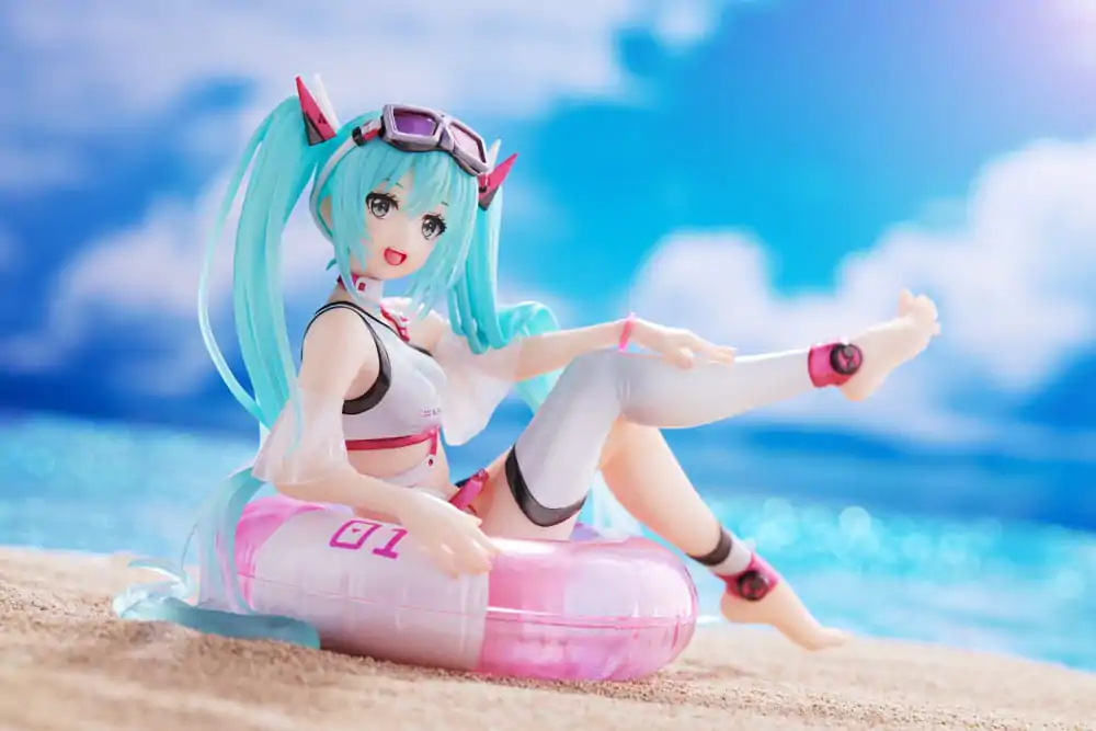 Statuie PVC Hatsune Miku Wonderland Aqua Float Girls Figure Hatsune Miku Reissue 18 cm poza produsului