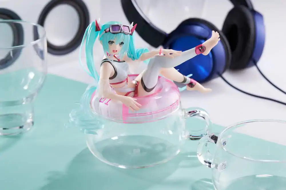 Statuie PVC Hatsune Miku Wonderland Aqua Float Girls Figure Hatsune Miku Reissue 18 cm poza produsului
