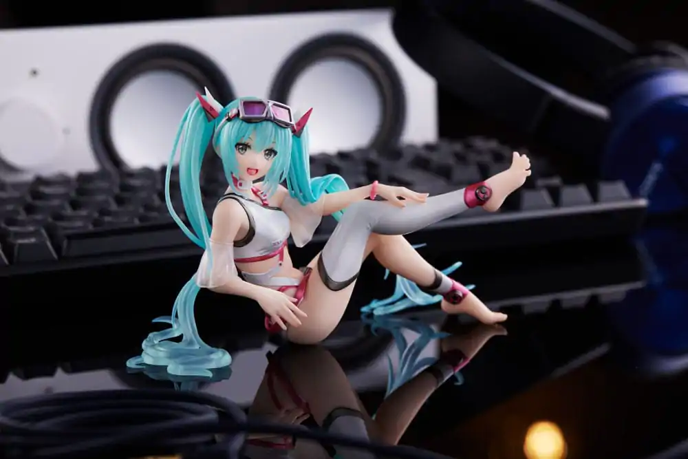 Statuie PVC Hatsune Miku Wonderland Aqua Float Girls Figure Hatsune Miku Reissue 18 cm poza produsului