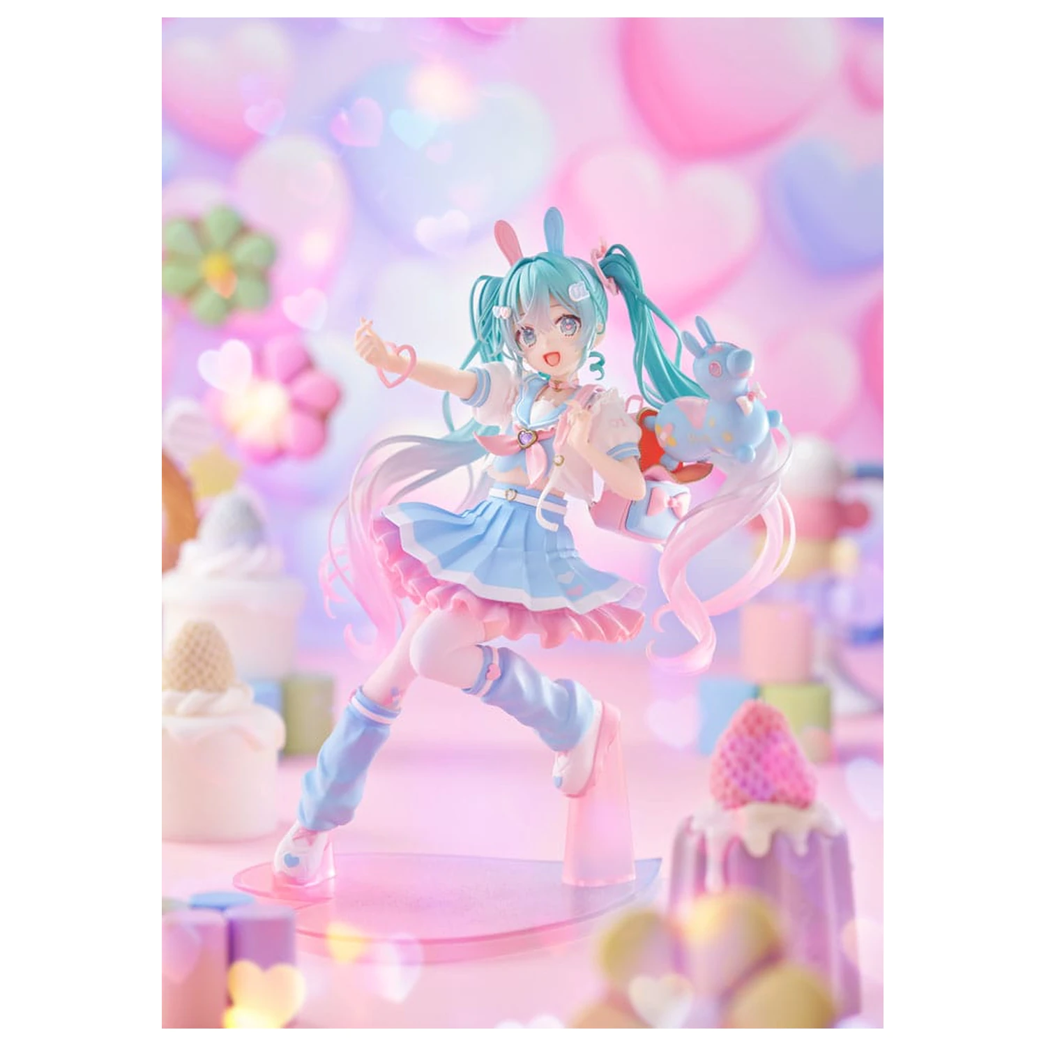 Hatsune Miku x RODY Newly Written Taito Kuji Online PVC Statuie Hatsune Miku 18 cm poza produsului