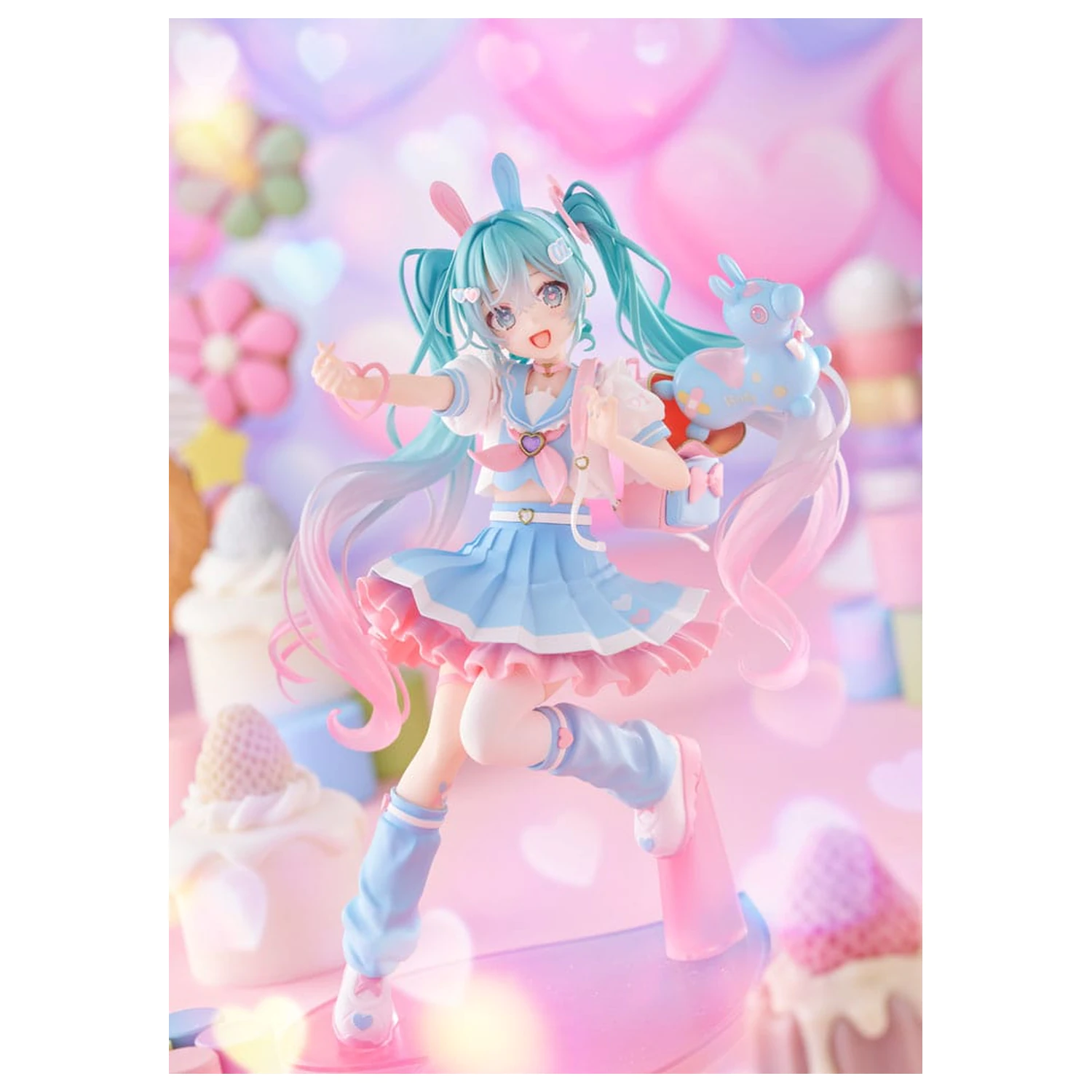 Hatsune Miku x RODY Newly Written Taito Kuji Online PVC Statuie Hatsune Miku 18 cm poza produsului