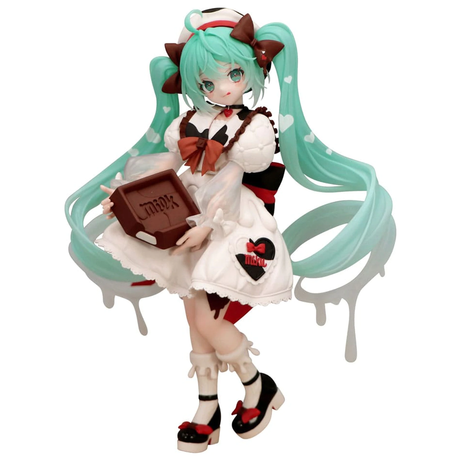 Statueta PVC Hatsune Miku x Tirol Choco Trio-Try-iT Hatsune Miku Milk Ver. 18 cm poza produsului
