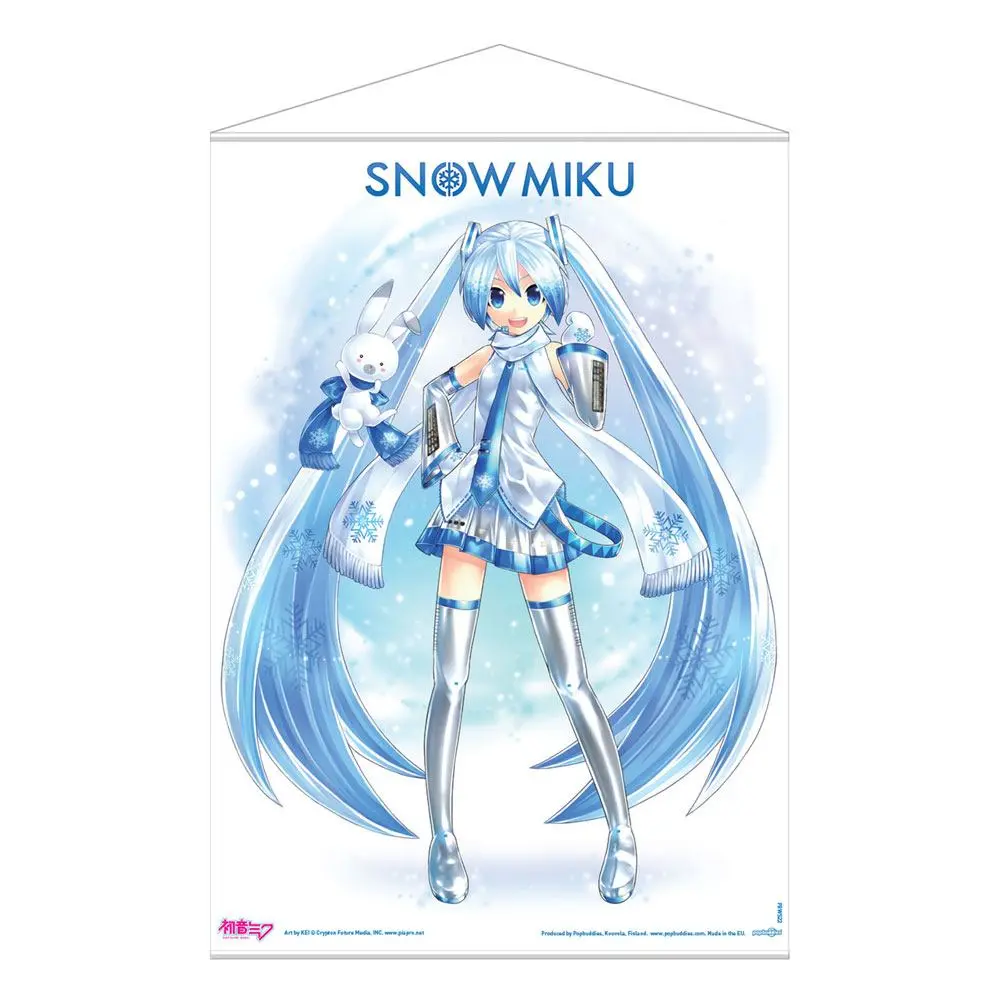 Hatsune Miku Scroll de Perete Snow Miku 50 x 70 cm poza produsului