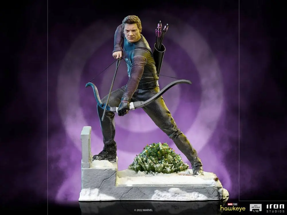 Statuie Hawkeye BDS Art Scale 1/10 Clint Barton 19 cm poza produsului