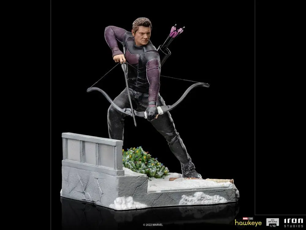Statuie Hawkeye BDS Art Scale 1/10 Clint Barton 19 cm poza produsului