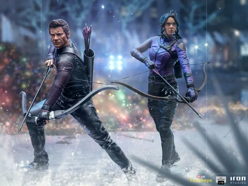 Statuie Hawkeye BDS Art Scale 1/10 Clint Barton 19 cm poza produsului