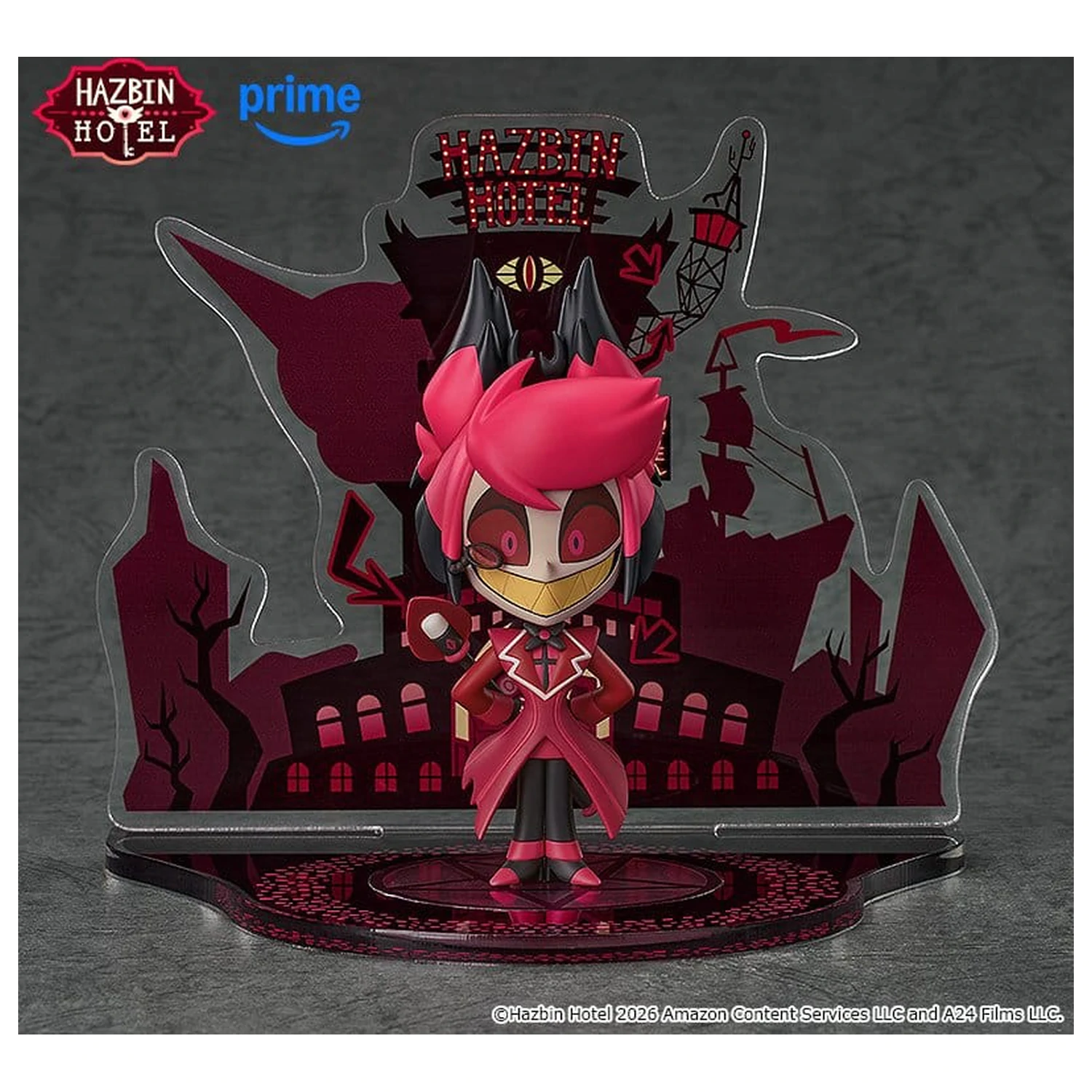 Hazbin Hotel statuie PVC Qset Alastor 8 cm poza produsului
