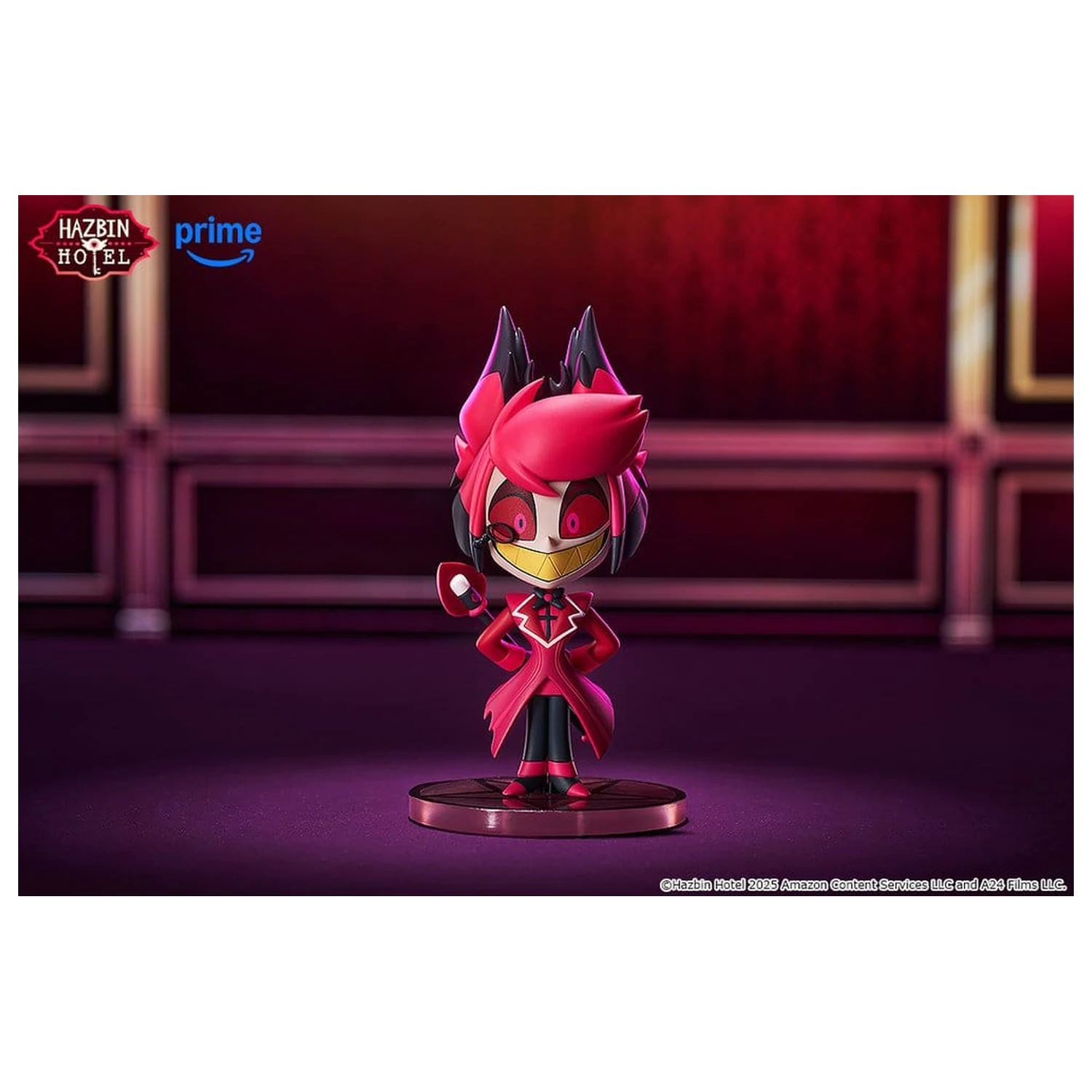 Hazbin Hotel statuie PVC Qset Alastor 8 cm poza produsului