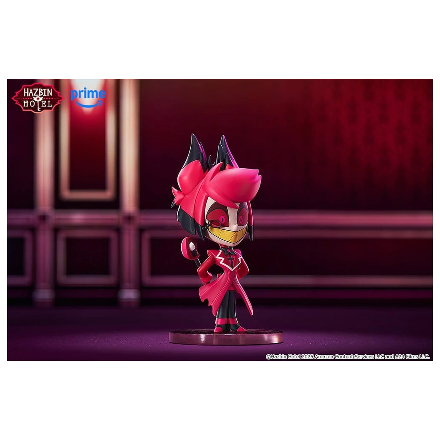 Hazbin Hotel statuie PVC Qset Alastor 8 cm poza produsului