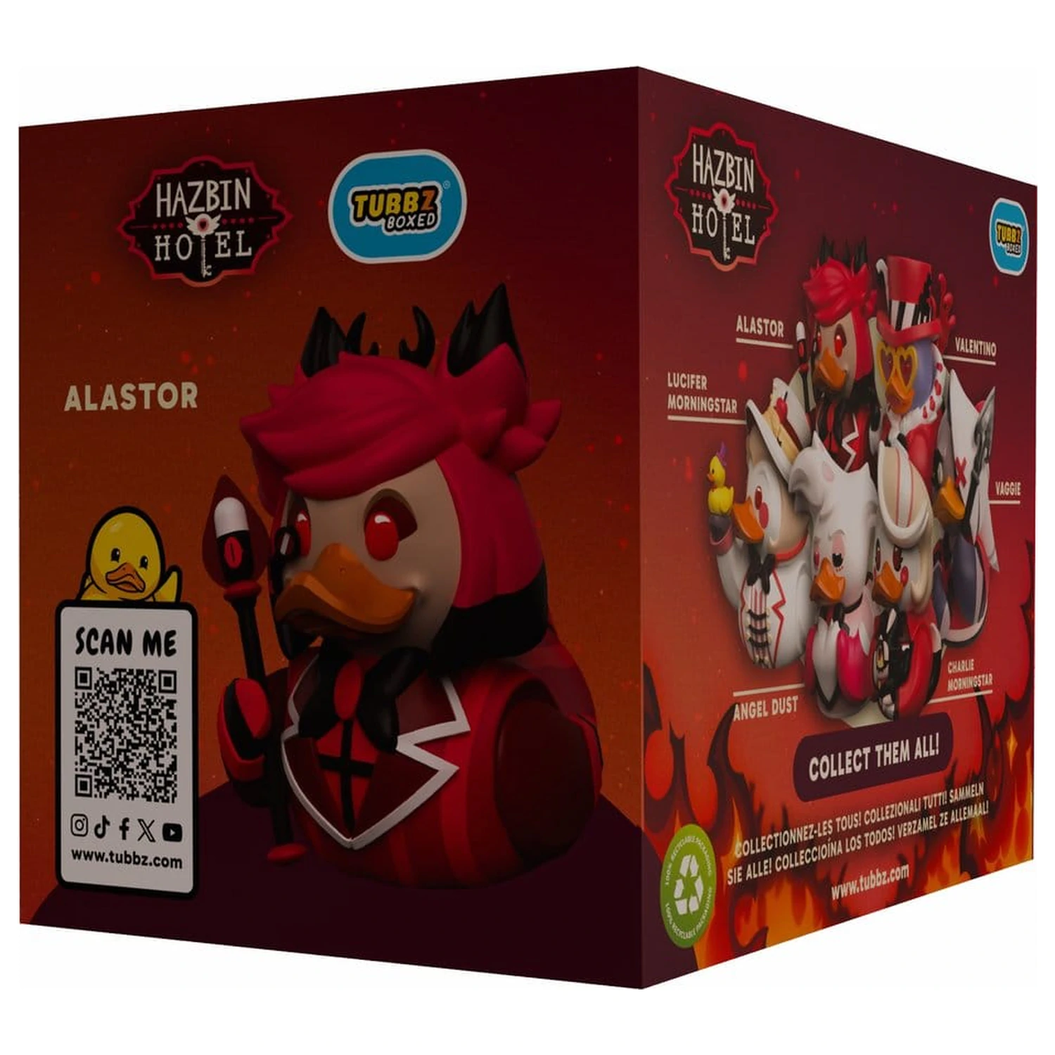 Hazbin Hotel Tubbz PVC Figurina Alastor Boxed Edition 10 cm poza produsului