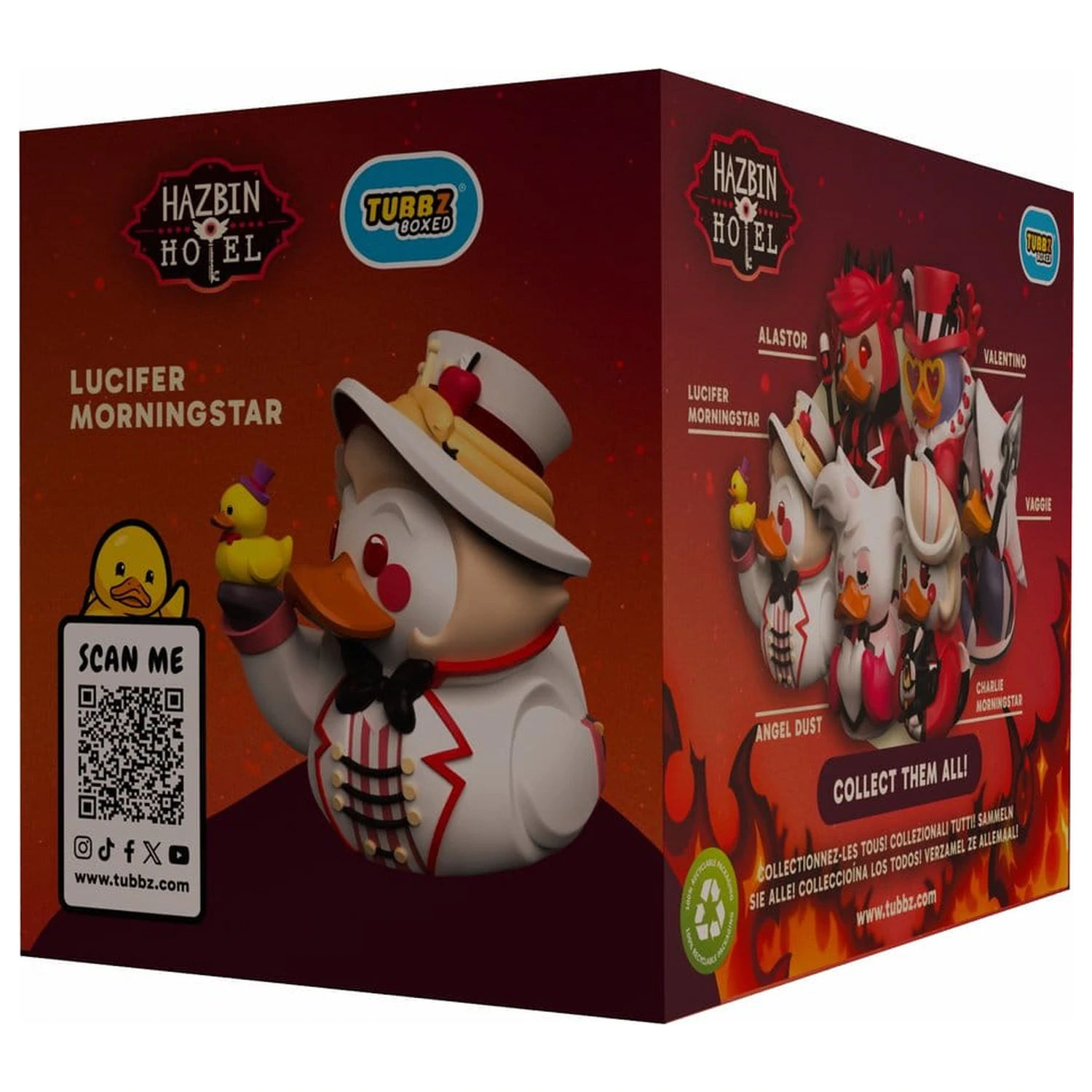 Hazbin Hotel Tubbz PVC Figurina Lucifer Morningstar Boxed Edition 10 cm poza produsului