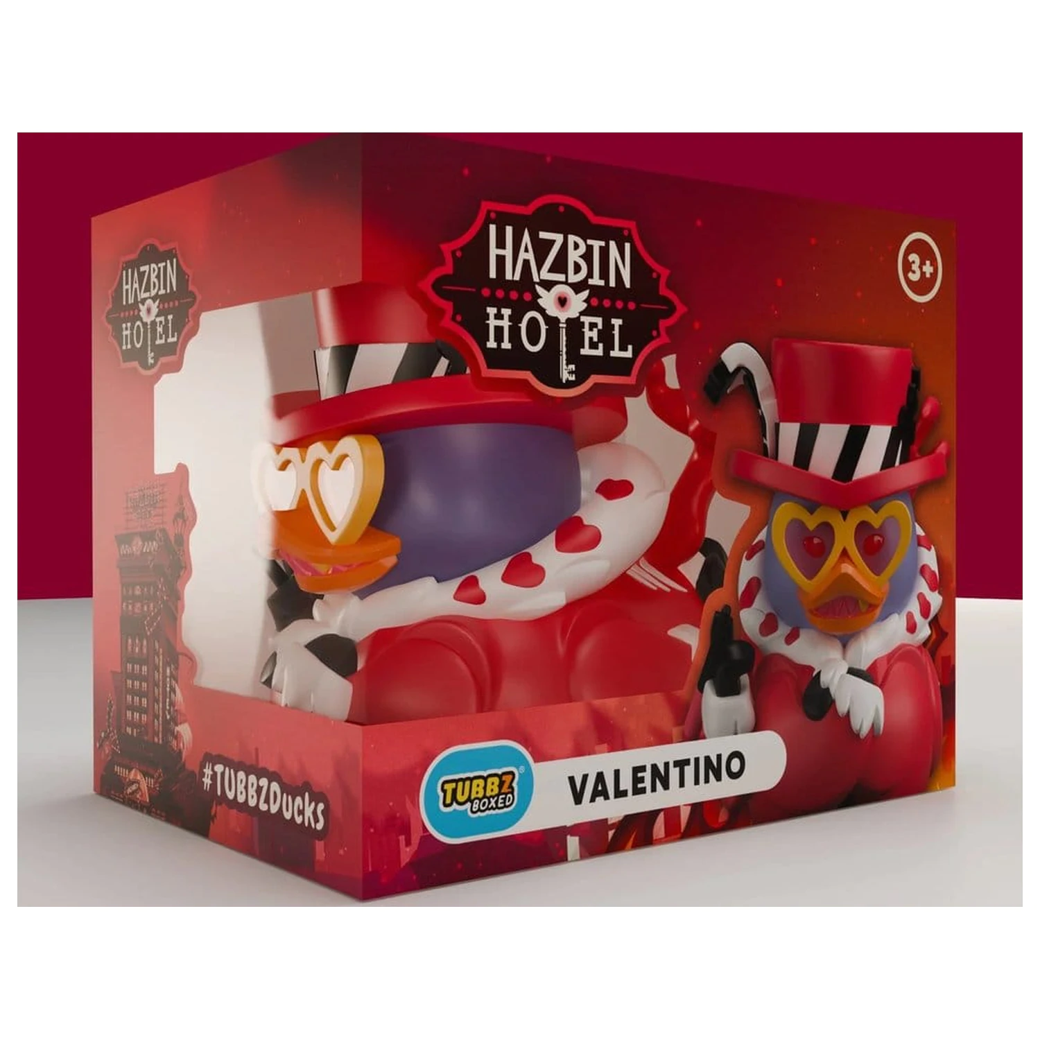 Hazbin Hotel Tubbz figura PVC Valentino editie in cutie 10 cm poza produsului