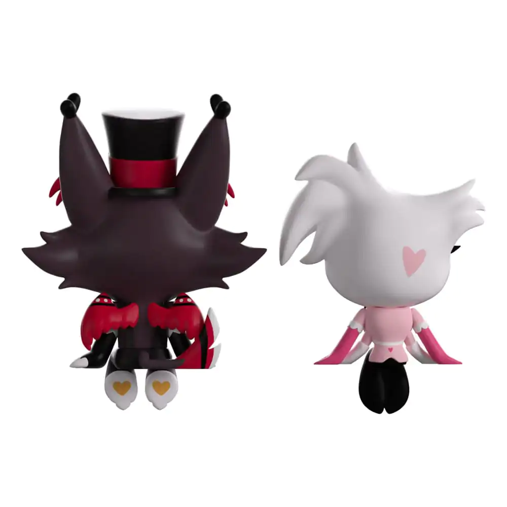 Figurine de Vinil Hazbin Hotel Angel Dust & Husk Monitor Buddiez poza produsului