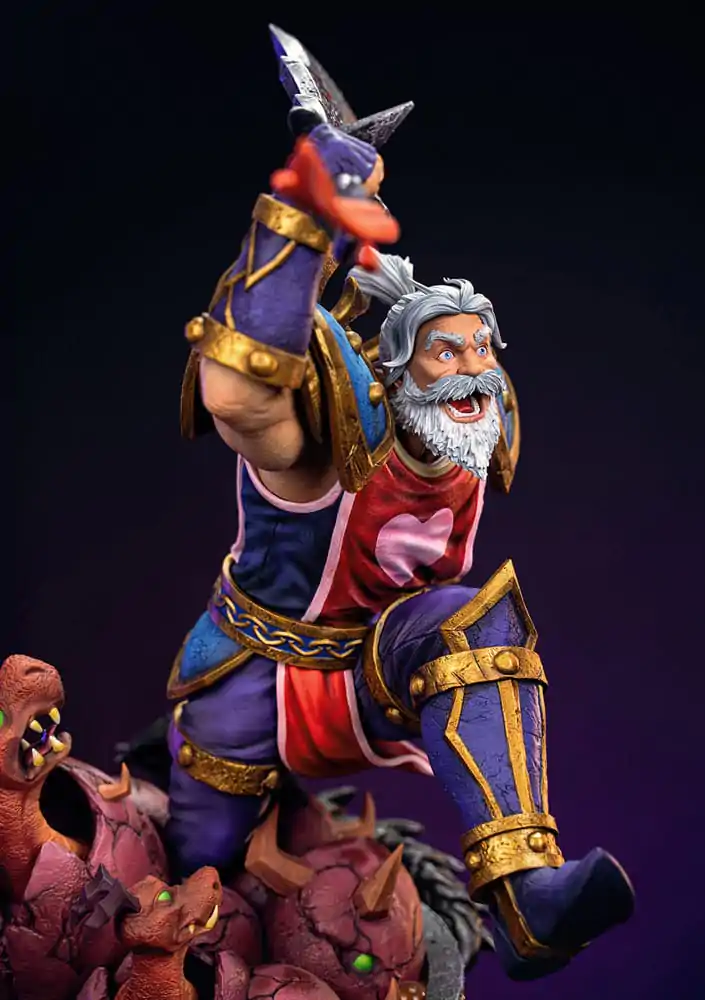 Statuie Hearthstone 1/10 Leeroy Jenkins 25 cm poza produsului