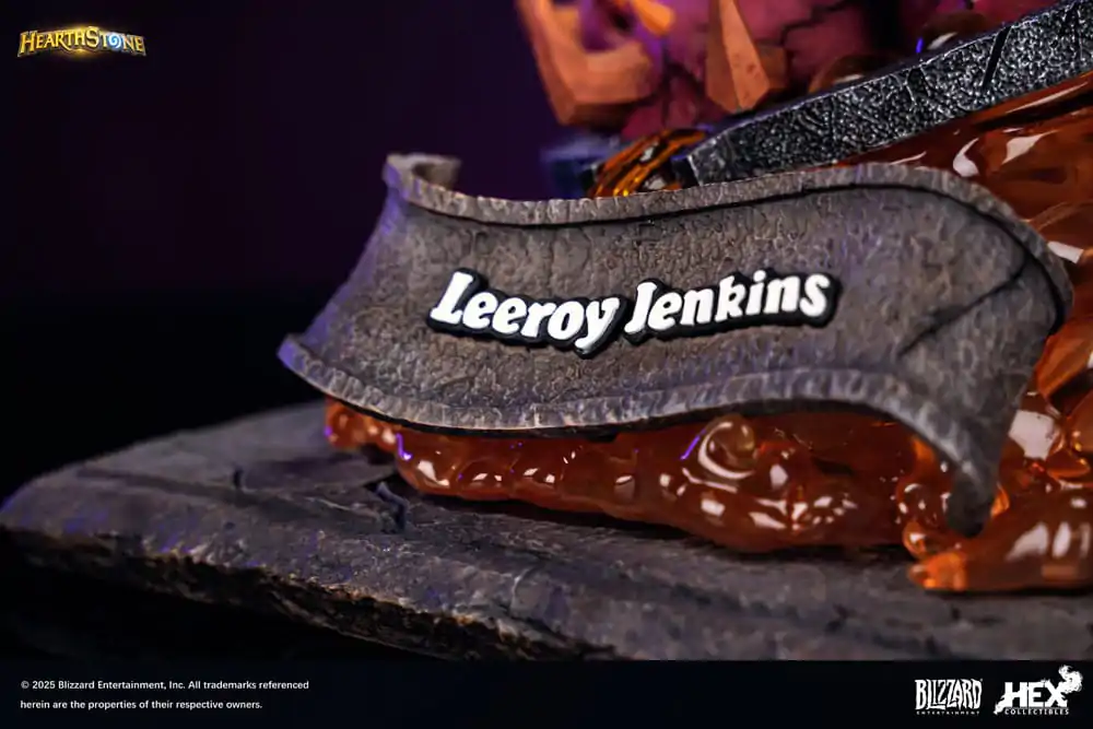 Statuie Hearthstone 1/10 Leeroy Jenkins 25 cm poza produsului