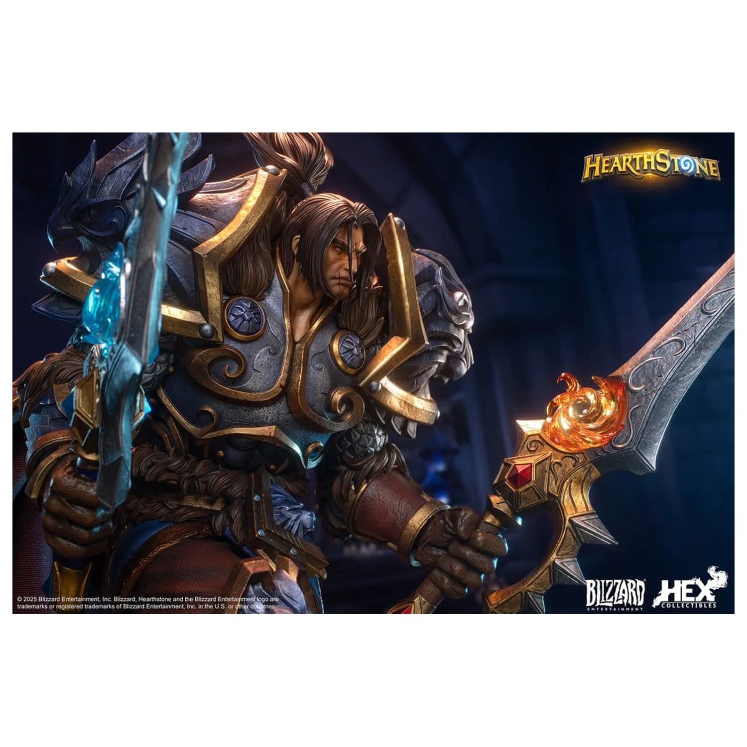 Hearthstone Statuie 1/10 Varian Wrynn 31 cm poza produsului