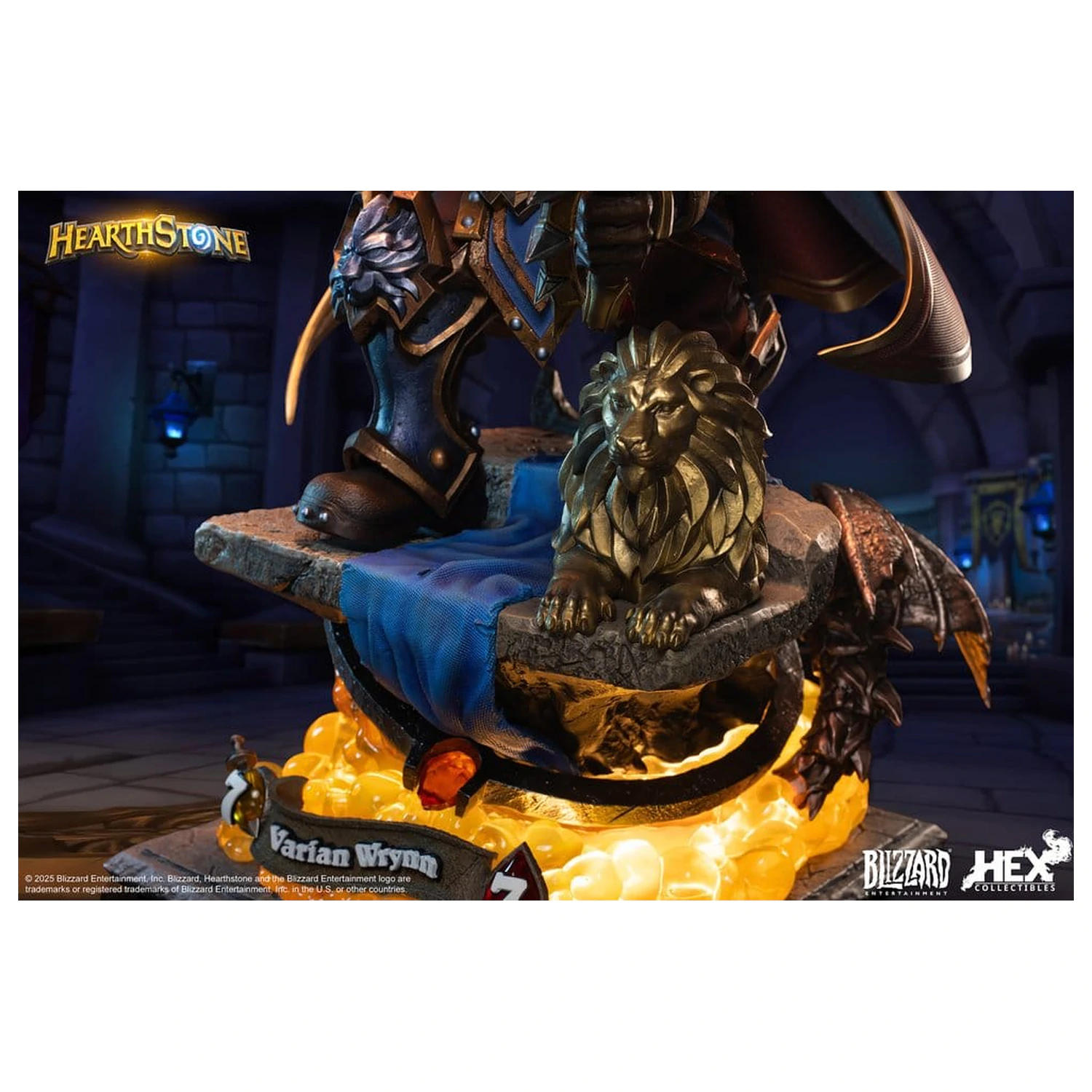 Hearthstone Statuie 1/10 Varian Wrynn 31 cm poza produsului