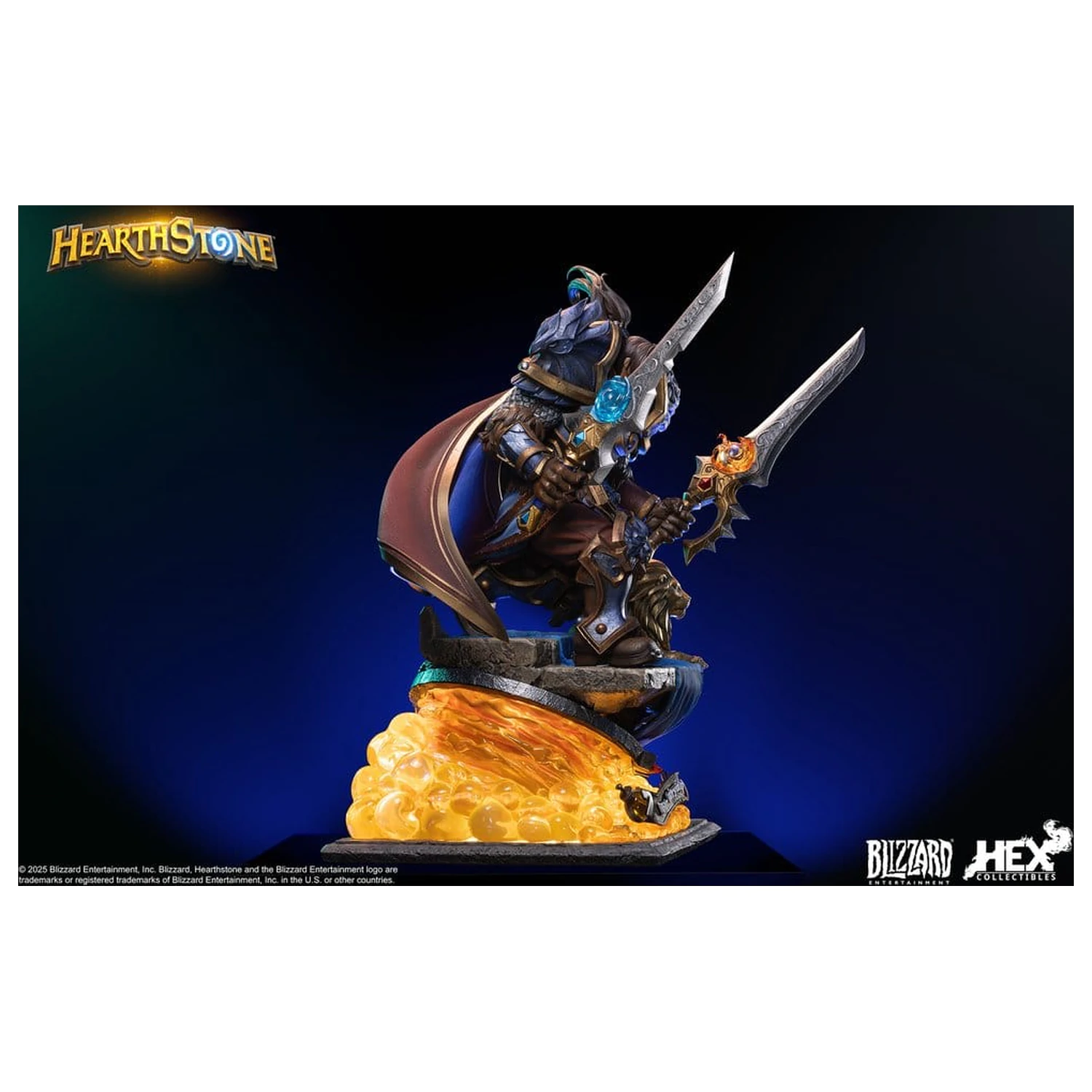 Hearthstone Statuie 1/10 Varian Wrynn 31 cm poza produsului