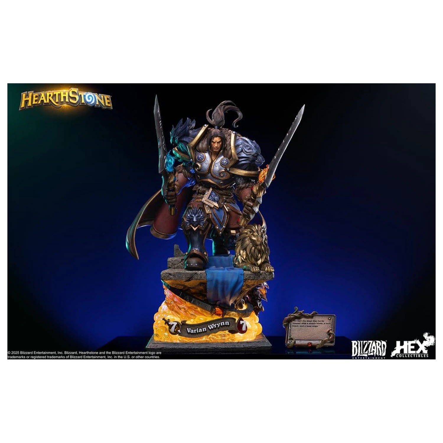 Hearthstone Statuie 1/10 Varian Wrynn 31 cm poza produsului