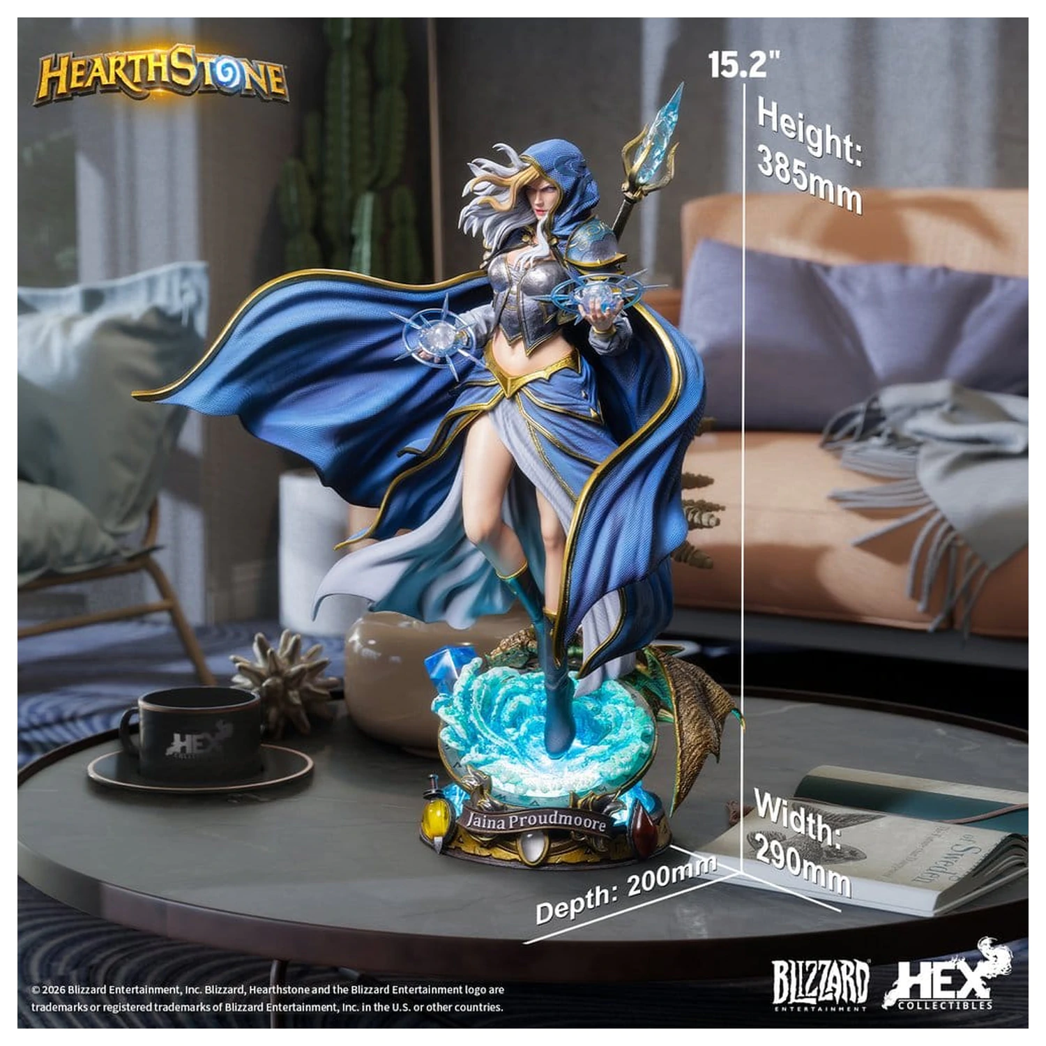 Statuie Hearthstone 1/6 Jaina Proudmoore 39 cm poza produsului