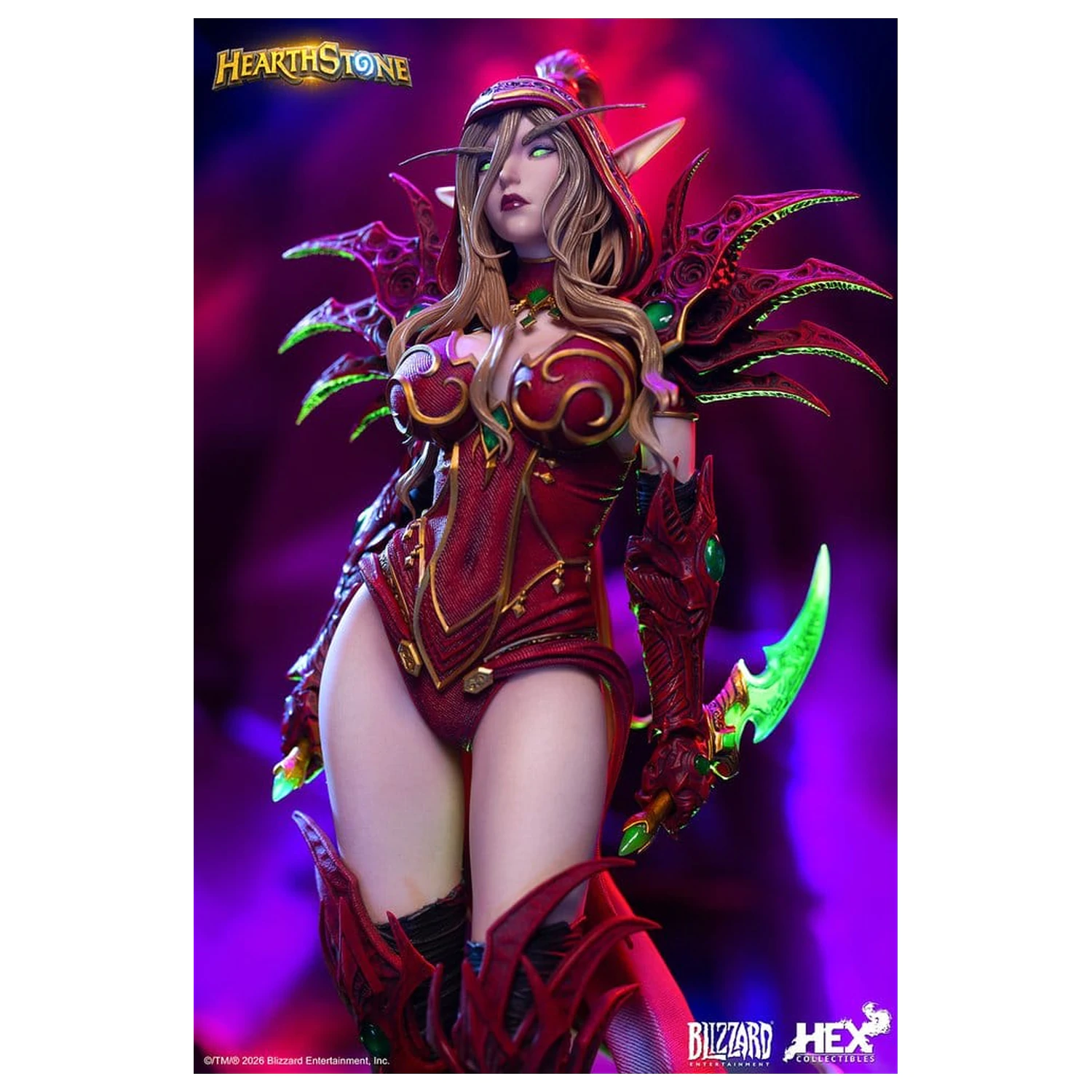 Hearthstone 1/6 Statuie Valeera Sanguinar 38 cm poza produsului