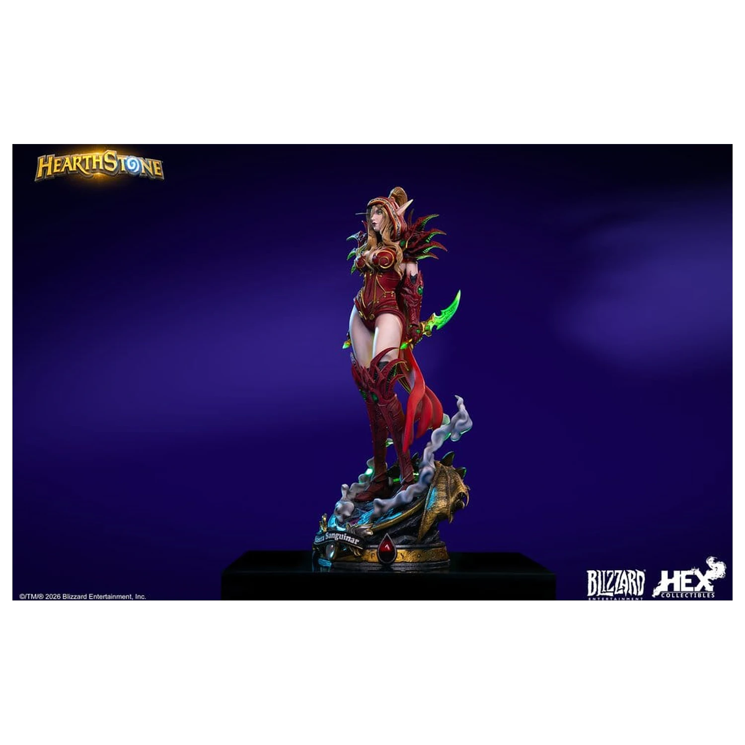 Hearthstone 1/6 Statuie Valeera Sanguinar 38 cm poza produsului