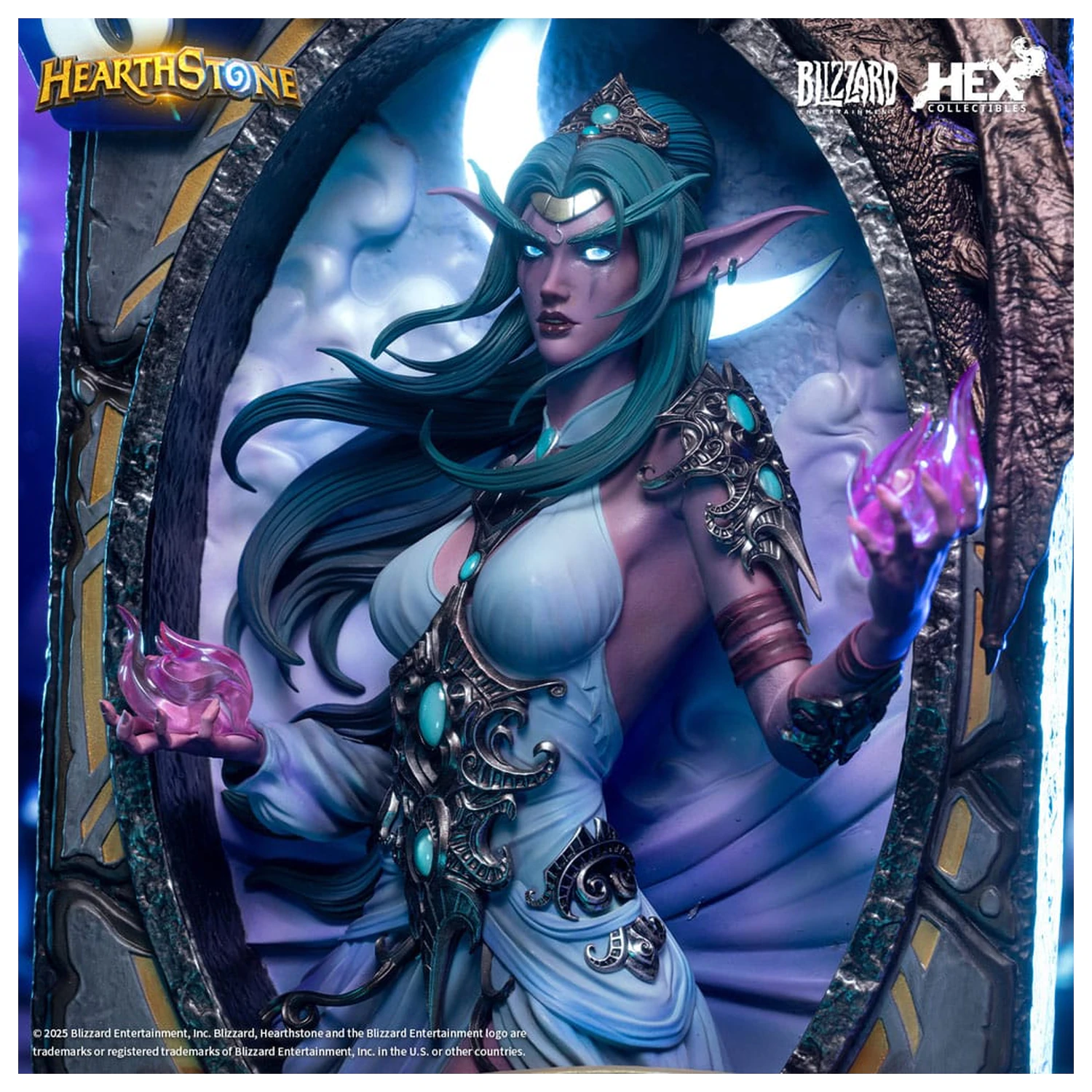 Hearthstone 3D Art Frame Statuie Tyrande Whisperwind 31 cm poza produsului