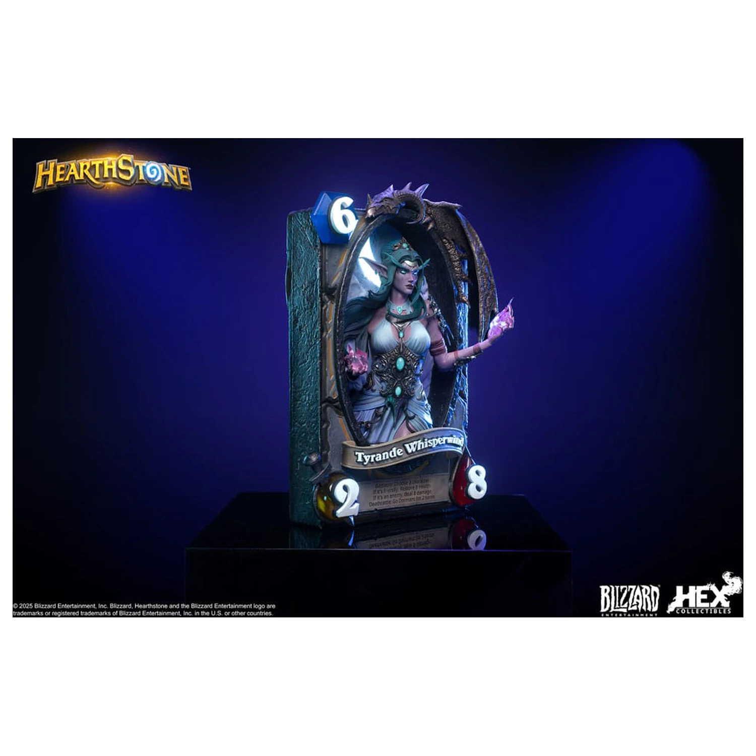Hearthstone 3D Art Frame Statuie Tyrande Whisperwind 31 cm poza produsului