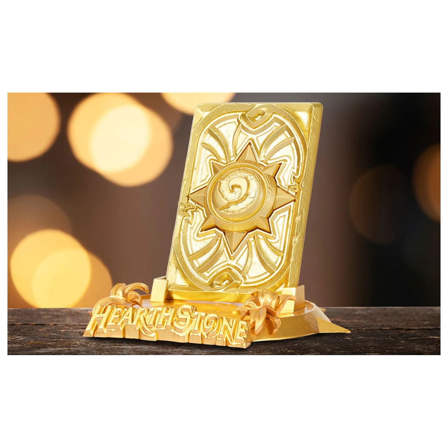 Hearthstone Replica Golden Celebration Card Back 10 cm poza produsului