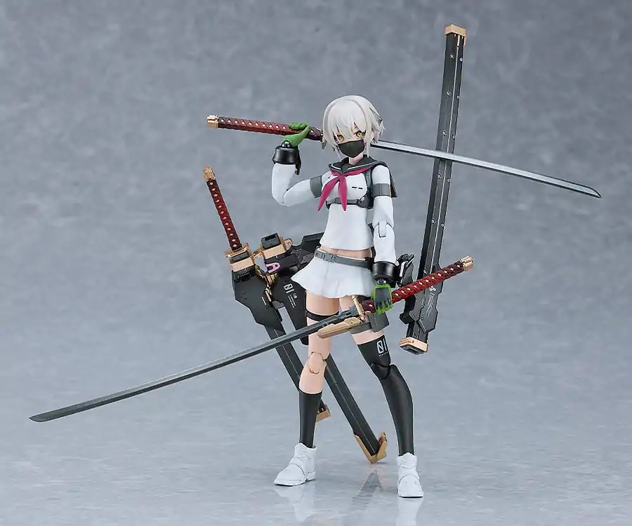Heavily Armed High School Girls PLAMAX Figurina Ichi: Early Ver. 16 cm poza produsului