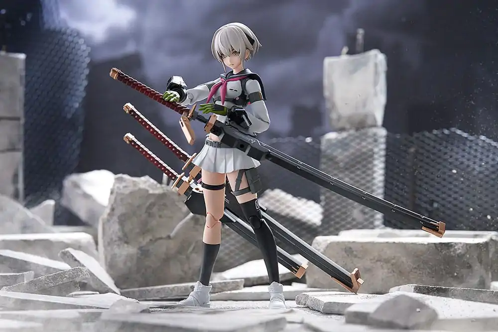 Heavily Armed High School Girls PLAMAX Figurina Ichi: Early Ver. 16 cm poza produsului