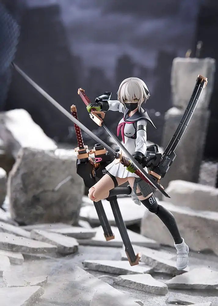 Heavily Armed High School Girls PLAMAX Figurina Ichi: Early Ver. 16 cm poza produsului