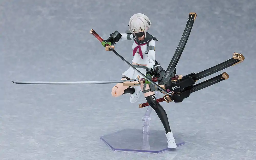 Heavily Armed High School Girls PLAMAX Figurina Ichi: Early Ver. 16 cm poza produsului