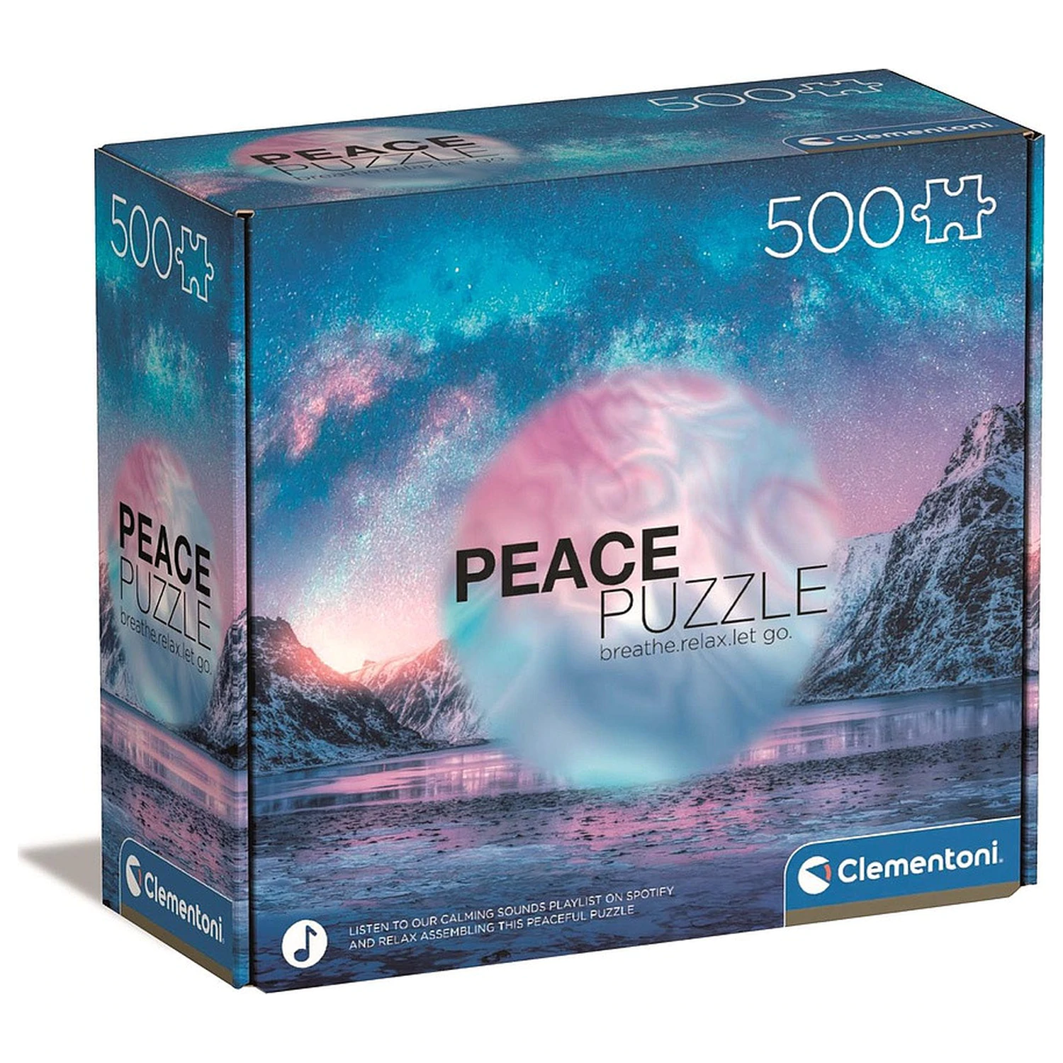 Hegyvidék Light Blue puzzle de pace 500 de piese poza produsului