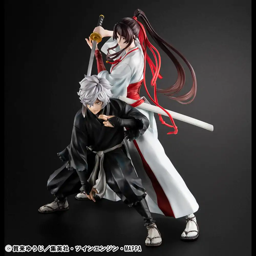 Hell´s Paradise Lucrea Statui PVC 2-Pack Gabimaru & Sagiri Yamada Asaemon 20 cm poza produsului