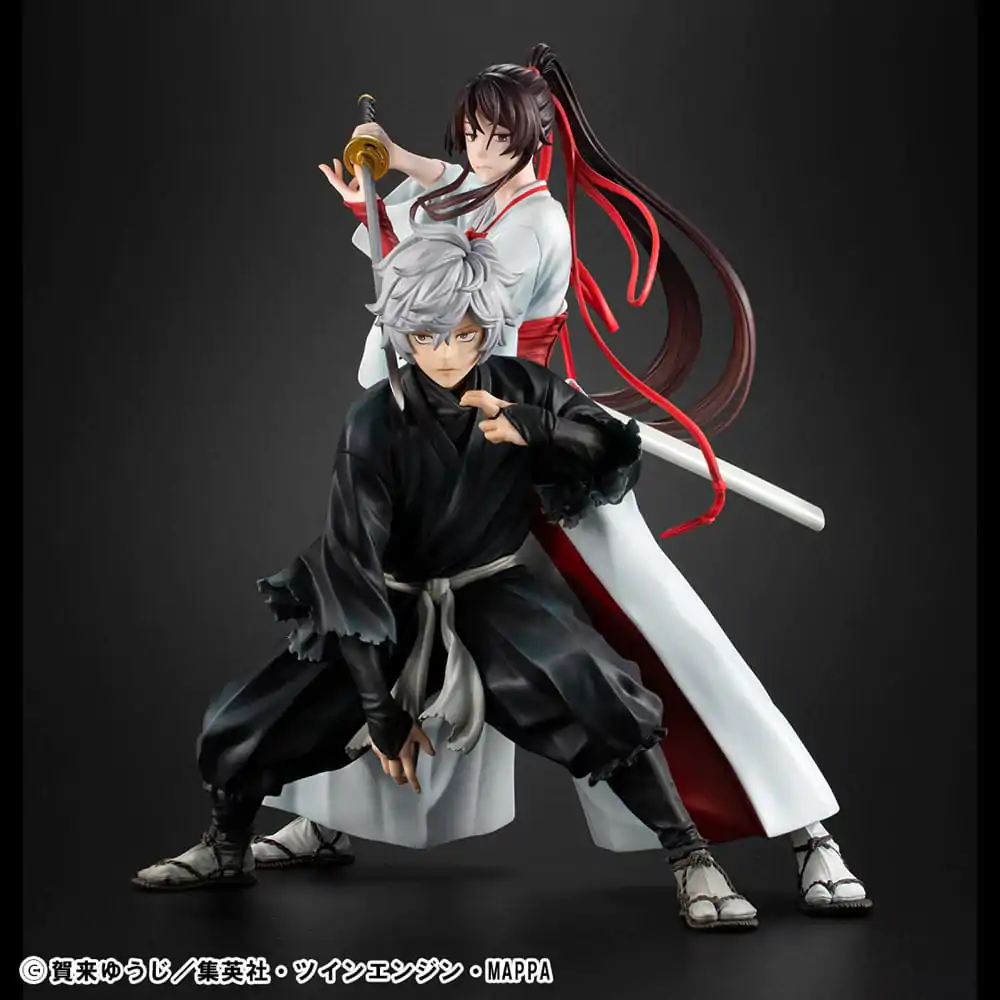 Hell´s Paradise Lucrea Statui PVC 2-Pack Gabimaru & Sagiri Yamada Asaemon 20 cm poza produsului