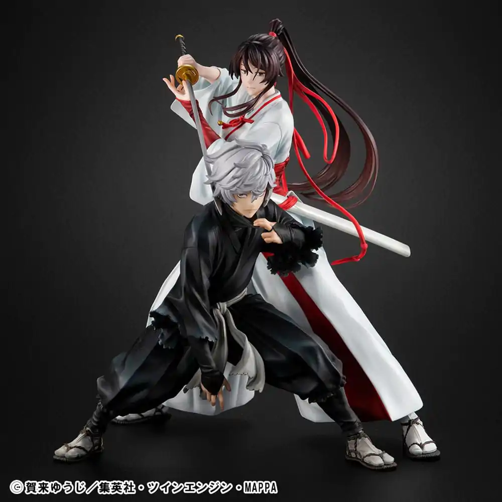 Hell´s Paradise Lucrea Statui PVC 2-Pack Gabimaru & Sagiri Yamada Asaemon 20 cm poza produsului