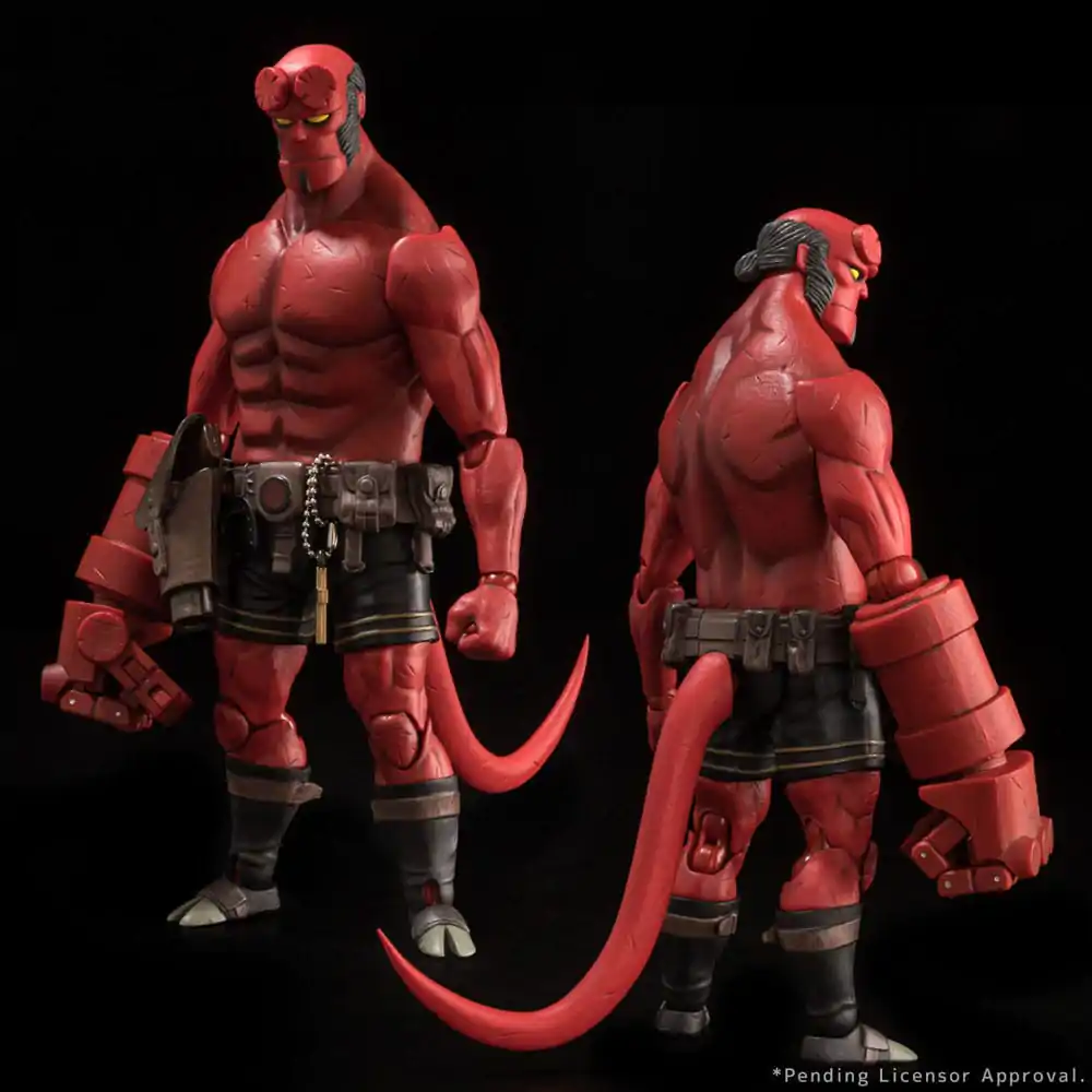 Figurină Acțiune Hellboy 1/12 Hellboy Ediția Aniversară 30 de Ani 19 cm poza produsului