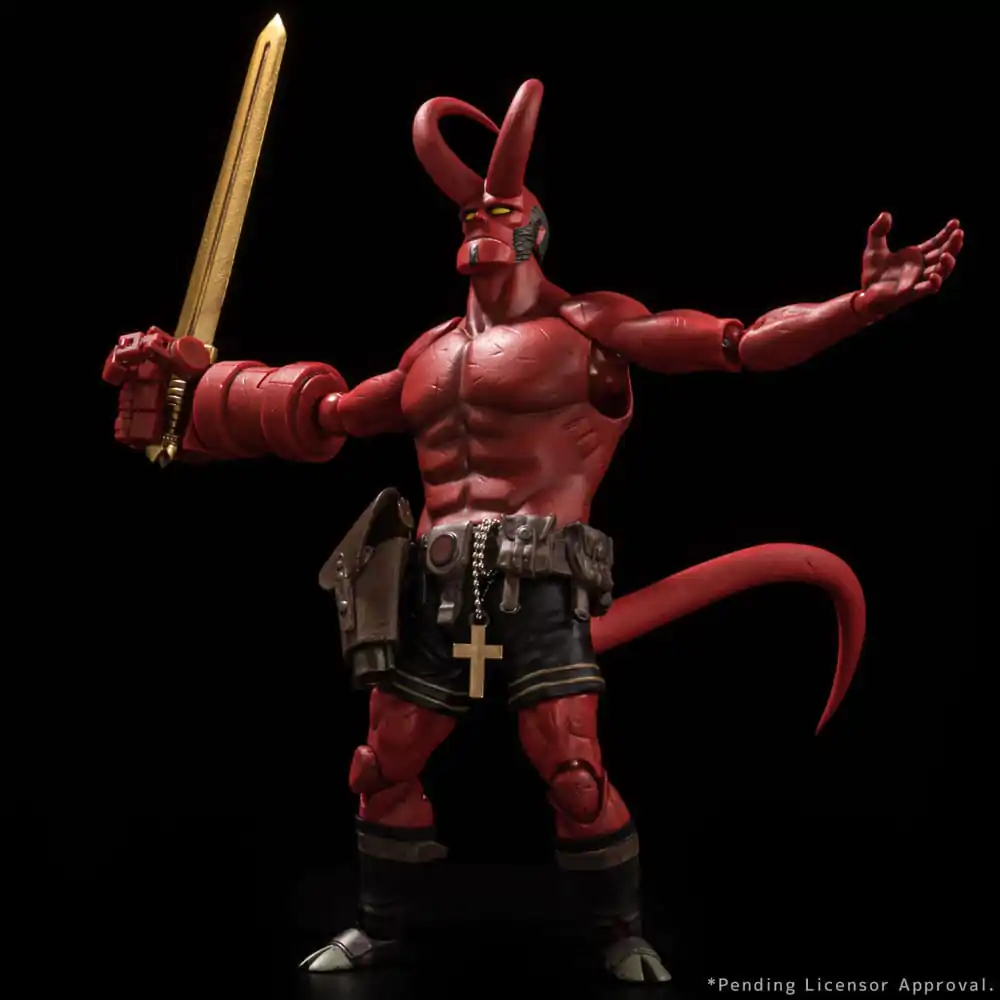Figurină Acțiune Hellboy 1/12 Hellboy Ediția Aniversară 30 de Ani 19 cm poza produsului